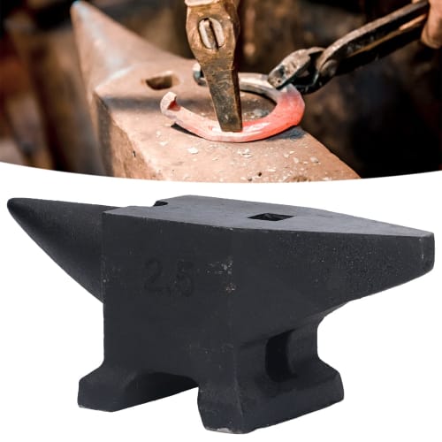 Working anvil, 2.5kg rust-resistant anvil steel for smith forging