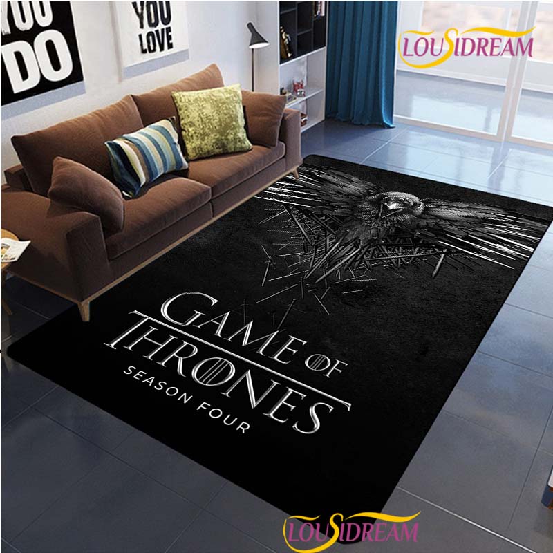Dragon Of Game Carpet for Living Room Bedroom Rug Kitchen KidsDoor Unslip Floor Mat Birthday Gift Photography Props Alfombra Rug