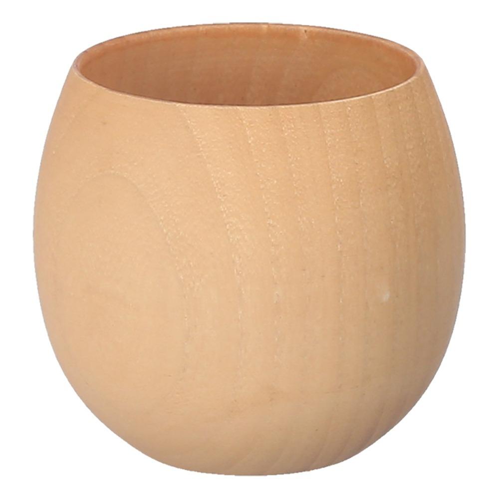 Cylindrical Cup Water Cup Solid Wood Milk Cup Easy Wipe Drinking Mug Trip Carry