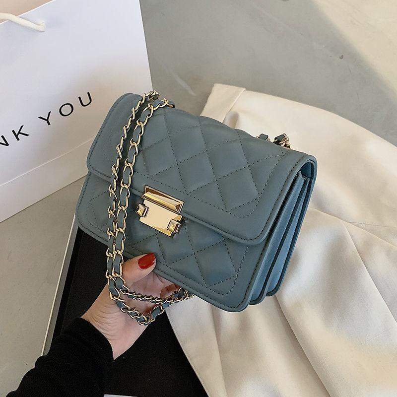 Internet celebrity chain bag women 2025 popular new trendy fashion versatile messenger high sense foreign style shoulder small square bag