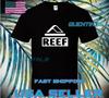 NUOVA Maglietta PREMIUM REEF LOGO T-Shirt DIVERTENTE UNISEX TAGLIA DALLA S ALLA 5XL