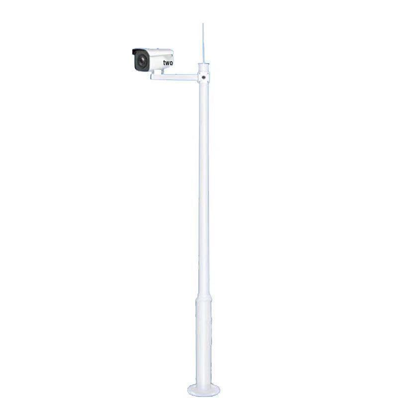 Octagonal Monitoring Pole - 3m, 3.5m, 4m, 5m, 6m | Suitable for Snapshot Monitoring, Traffic Signals, and Signs