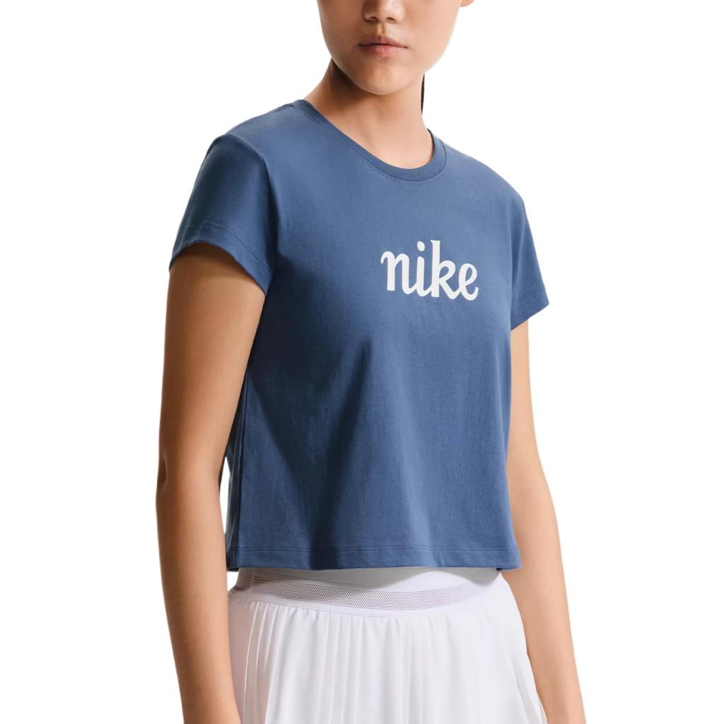 Nike Sportswear Fitted Crew Neck Short Sleeve T-Shirt Women tops IH7455-461