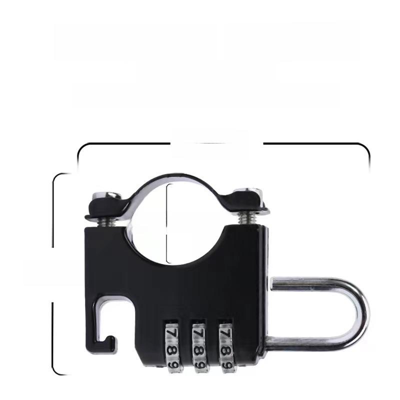 "Universal Password Lock for Bicycle, Motorcycle, and Electric Car Helmets"