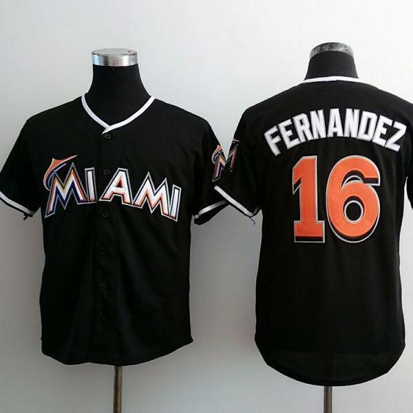 

Miami Marlins Men s Embroidered Elite Fan Baseball Jersey 2X-Large
