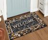 Welcome Y'all Cowboy Boot Doormat Absorbent Machine Mat with Western for KitchenLiving Room Bedroom Bathroom Laundry Room Decor