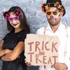 Festive Glasses Halloween Glittered Glasses Photo Props for Kids Teens Adult