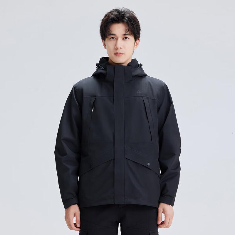 

Toluozhe Windproof Waterproof Outdoor Shell Jacket S