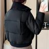 Fashion Winter Coat Female Short Parkas Long Sleeve Loose Thick Warm Women's Jackets