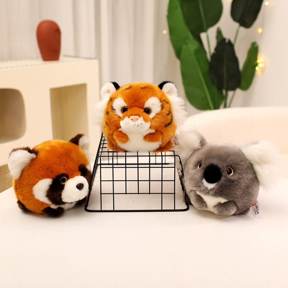 Soft Simulation Tiger Plush Toy Fluffy Koala Pillow Dolls  Kids Birthday Christmas