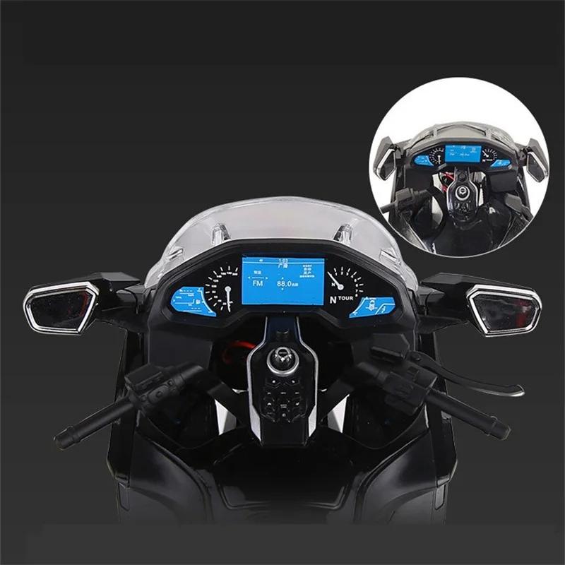 1/9 HONDA Gold Wing GL1800 Alloy Sports Motorcycle Model Diecast Metal Leisure Touring Motorcycle Model Sound Light Kid Toy Gift