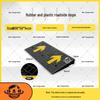 Household Rubber Threshold Ramp for Curbs and Slopes: Car and Road Edge Climbing Pad