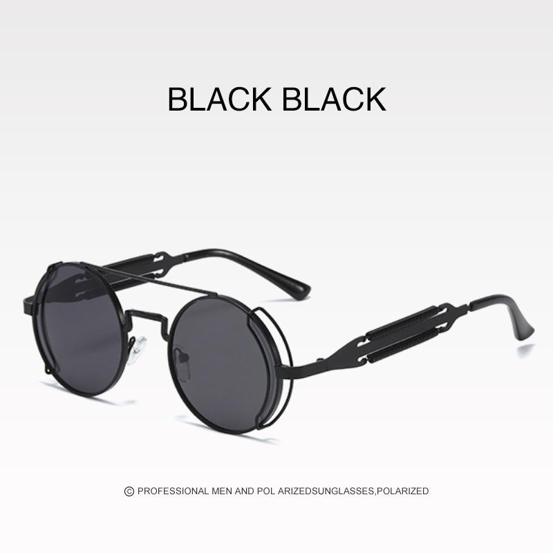 2021 Neue Mode Ankunft Sonnenbrille Vintage Stil Steampunk Brille Schweißen Punk Brille Cosplay Marke Designer Fünf Farben Gläser