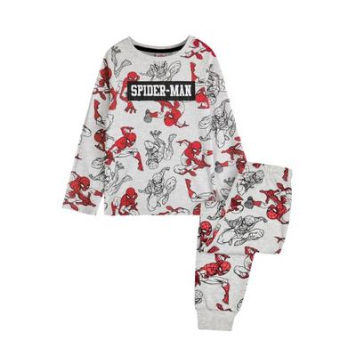 Boys All-Over Print Long Pajamas Set