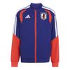 Adidas Kids' 2026 Japan National Football Team Presentation Jacket, Unisex, R1081, Japan Blue (JZ7130), Size 130