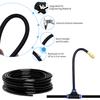 DIY Free Bending Universal Spray Kit For Greenhouse Garden Flowers Plant Watering Irrigation Patio Misting Cooling
