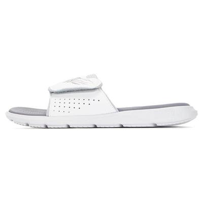 Mercenary SL Casual Klapki Gumowe na Rzep Unisex Białe 3026035-100