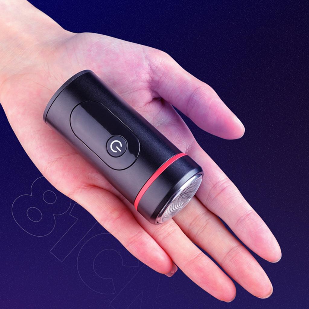 Mini Electric Shaver Digital Display USB Rechargeable Waterproof Wet Dry Portable Travel Shaving Razor Men Beard Trimmer Hair Remover Tool