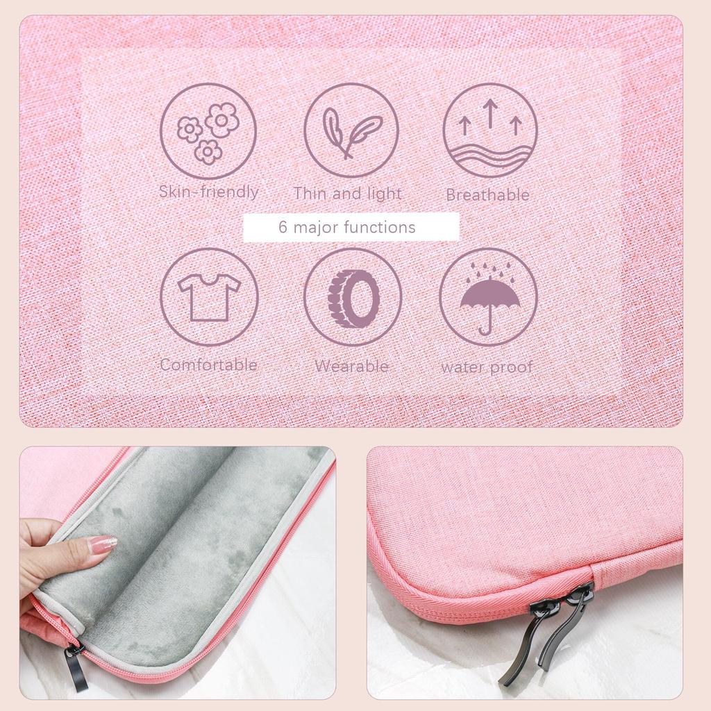 Laptop çantası kol 11 12 13 13.3 14 15 15.4 inç taşıma dizüstü çantası Macbook Air Pro için M1 M2 durumda erkek kadın dizüstü bilgisayar aksesuarları