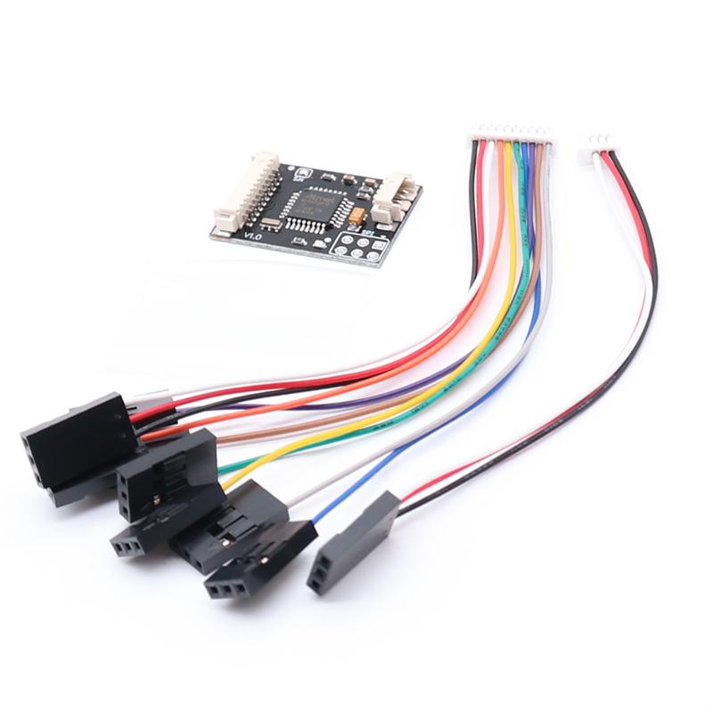 BCUBE PPM Encoder Decoder for 2.4.8 Flight Controller 8 Channel PPM Encoder V1.0 for RC Receiver