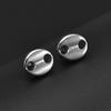 Fashionable Coffee Bean Ear Studs In Stainless Steel for Women and Girls Portable Jewelry Gifts Prevent Allergy