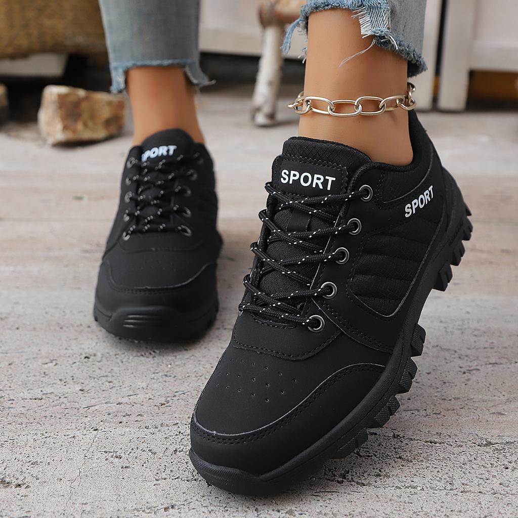 TUINANLE Men's Hiking Boots Comfortable Lace-up Sports Boots Outdoor Hiking Shoes Women Walking Sneakers