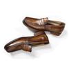 Genuine Leather Mens Loafers Handmade British Style Wedding Party Casual Dress Shoes Summer Autumn Footwear for Men
