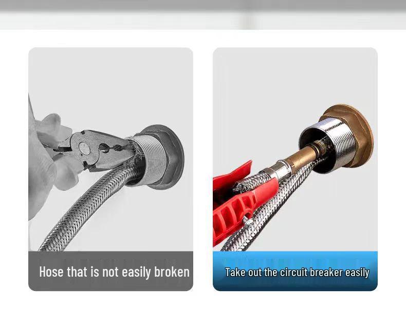 Universal Multi-functional Faucet & Sink Wrench: Eight-in-One Tool for Loosening Household Water Pipes.