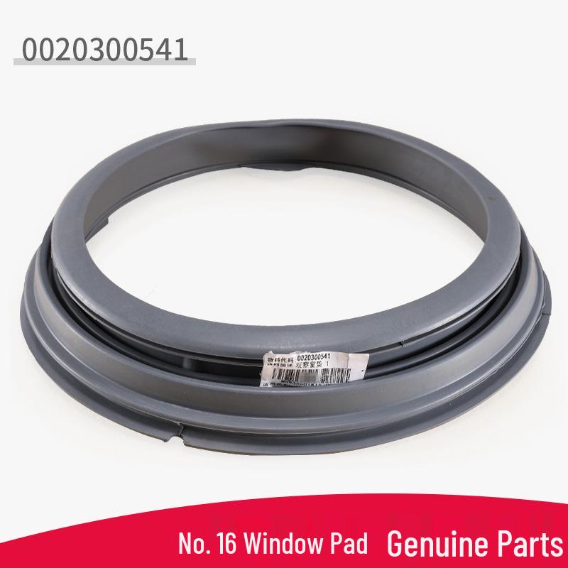 Drum Washing Machine Door Seal Gasket & Window Pad Replacement Set