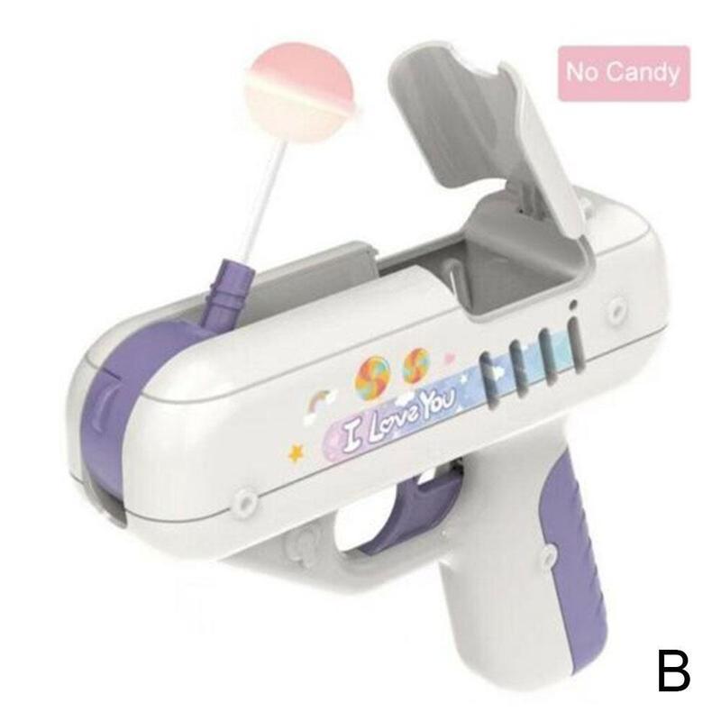 

Пистолет-сюрприз для любви, конфеты, жевательная резинка, сахарный пистолет, сладкие игрушки, подарок для друга, детская игрушка, друг, парень, детский подарок purple-purple