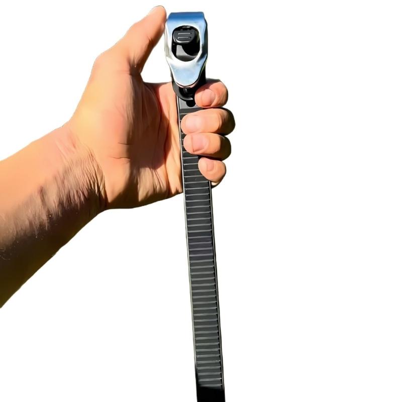 Heavy Duty Grip Lock Strap Practical Connectable Ratchets Band for Extended Secure Fastening Solution Enduring