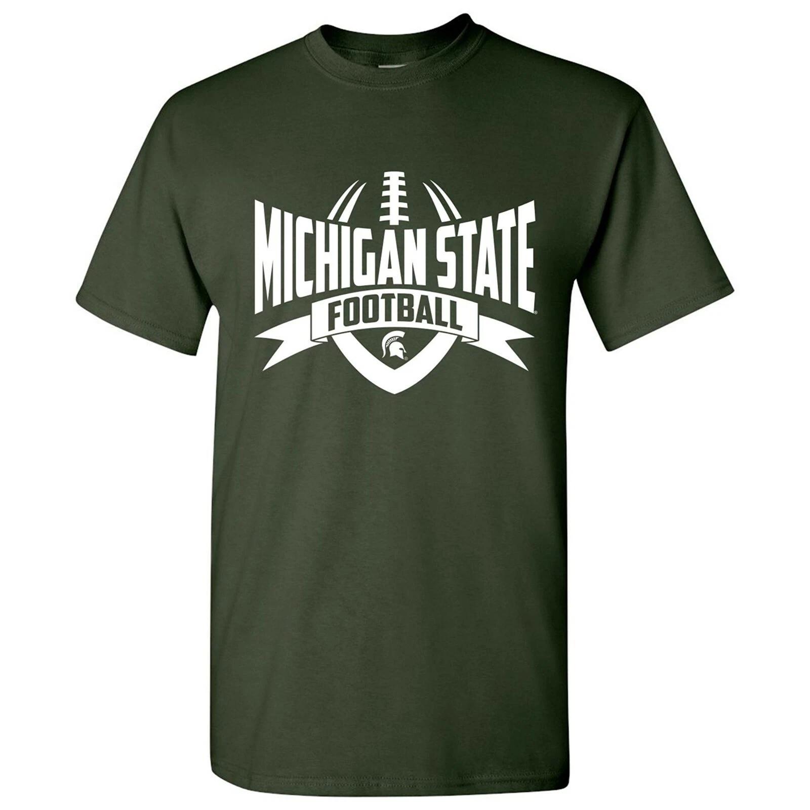 Michigan State Spartans Football Rush T-Shirt - Forest 3XL