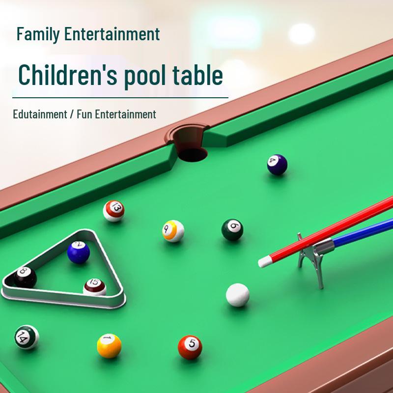 Billiard Table with Automatic Ball Return - Large Indoor Model for Parent-Child Interaction and Children's Simulation Play