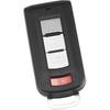 Key Fob Shell Case OUC644M-KEY-N Car Accessory for Mitsubishi Outlander 2010-2018