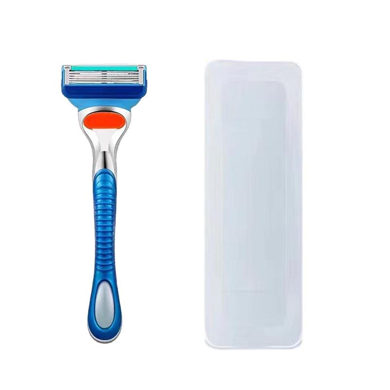 Porte-lames de rasoir cinq couches portable pour homme – Lavable et durable