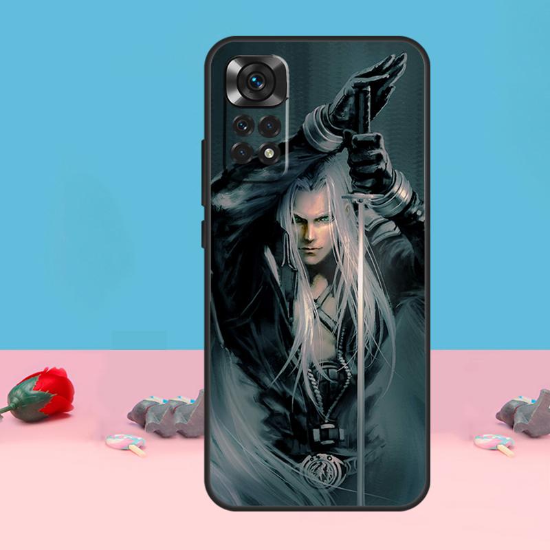 Final Fantasy Sephiroth Cover For Xiaomi Redmi Note 13 10 11 12 14 Pro 11S 12S Case For Redmi 15 12C 13C 14C 10C 15C