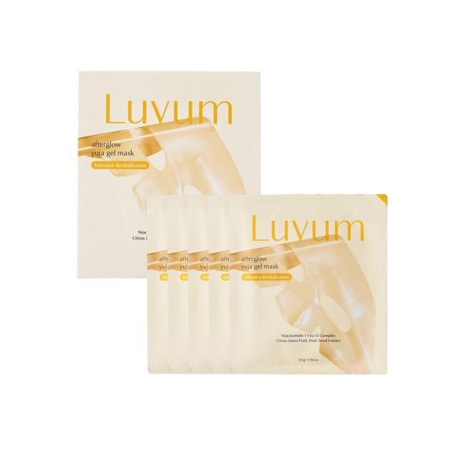 Luvum - Afterglow Yuja Gel Mask Set 33g x 5 sheets