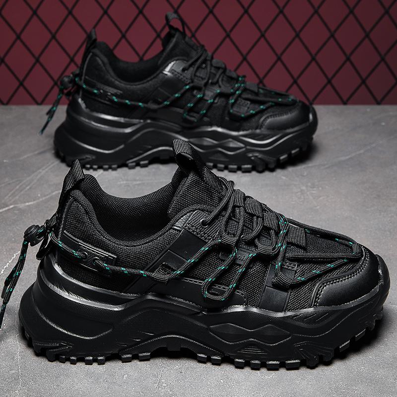 Herbst Damen Herren Sneaker Klobig Atmungsaktiv Plateau Herrenschuhe Größenzuwachs Mode Lässig Zapatillas Dämpfung Tennisschuhe