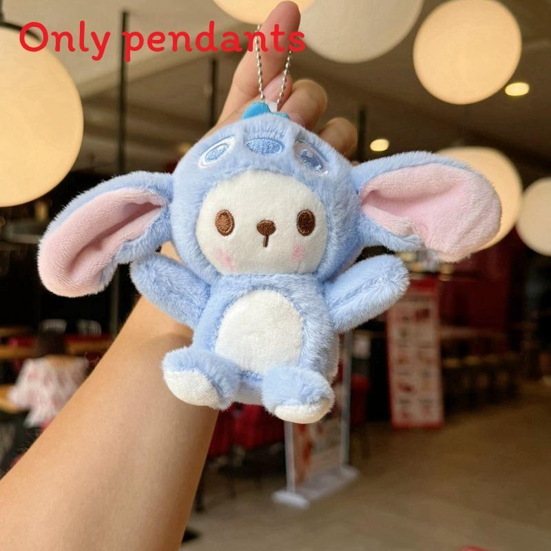 Stitch Plush Keychain With Keyring For Backpack Decor And Collectors