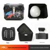 Universal Detachable Motorcycle Tail Box - Large Capacity, Waterproof Rear Trunk for Bikes