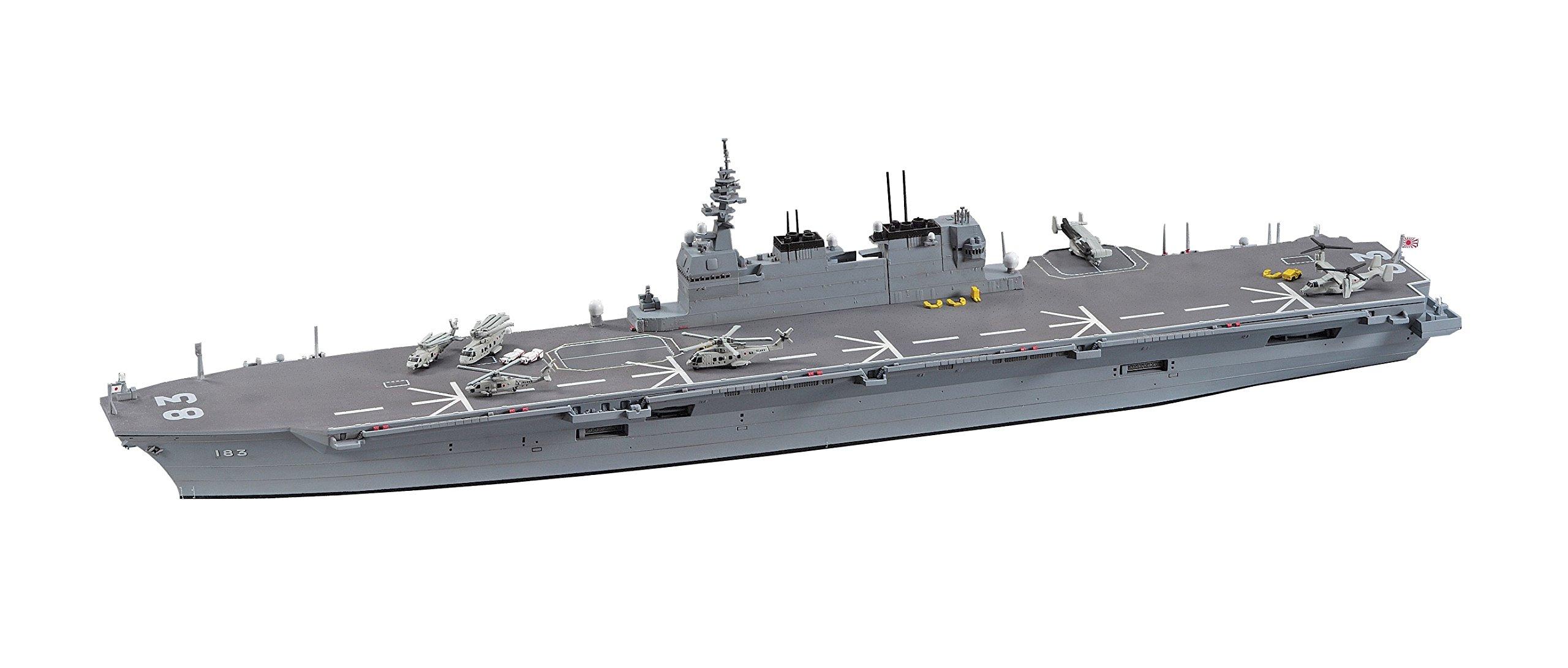 

Hasegawa 1/700 Waterline Series Japan Maritime Self-Defense Force Helicopter-equipped Destroyer Izumo Plastic Model Kit 031