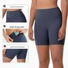 Women's High-Waist Quick-Dry Yoga Shorts - Breathable, Nude Feel, Perfect for Spring/Summer Fitness Activities
