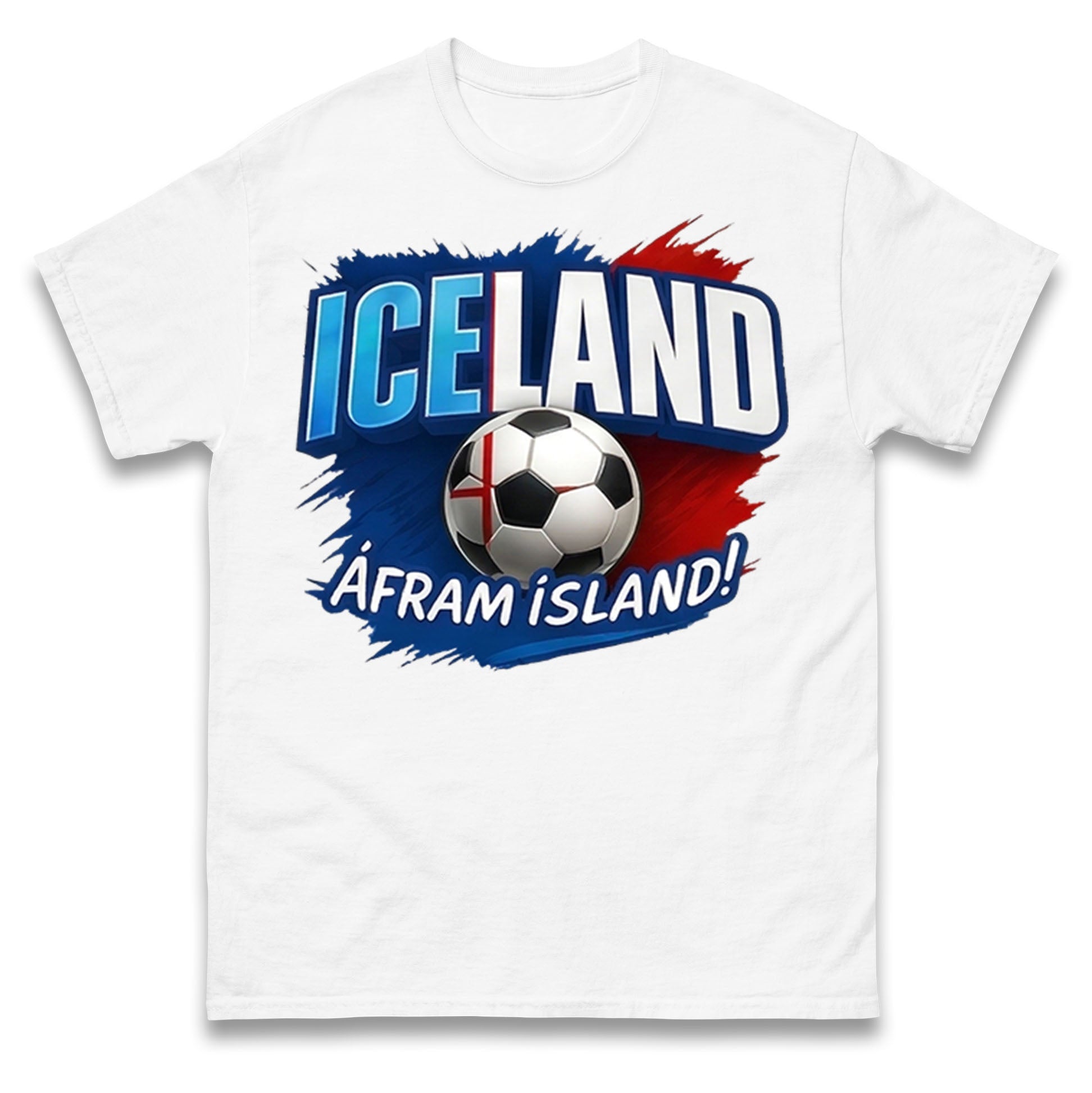 Iceland Afram Island! T Shirt Tshirt Mens Womens Unisex Tops Tees S