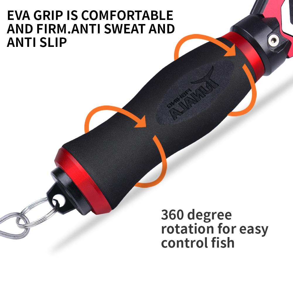 Lv Hejin Lu Ya Tong Big Object Control Fish Set with Weighing Fish Clamp Fishing Tool 360 Degree Rotating Grip