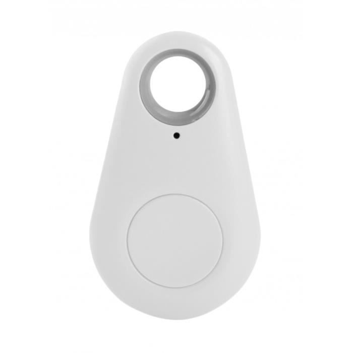Porte clé connecté - iTracing - Géo localisable - Blanc - Application dédiée - 25 mètres de portée