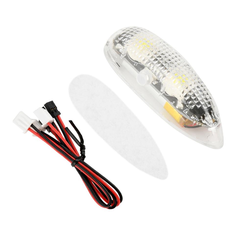Wireless LED Navigation Light Module for RC Aircraft Drones - Night Flight Safety Flash Light for Fixed Wing FPV Drone Toys