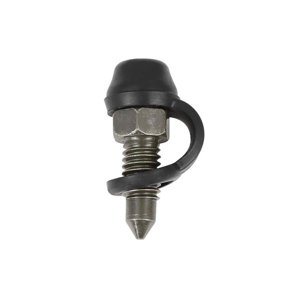 F FIERCE CYCLE Bleeder Screws, Banjo Shop Repair Screws with Caps for Motorcycle Brake Cylinders 1mm 4pcs M6