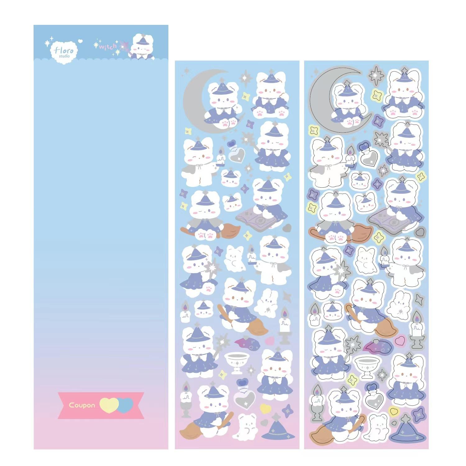 Милая мультяшная наклейка с кроликом DIY Декоративная наклейка на руку Guka Hot Silver — фото 6