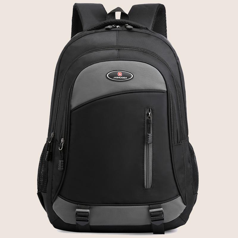 Mens Stylish Casual Backpack - Large Capacity, Laptop Compartment, Durable for School, Work & Travel - Comfortable Shoulder Stra