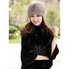 Winter Hats for Middle-aged and Elderly Women Grandma Old Lady Mother Hats Warm Autumn and Winter Elderly Environmentally Friendly Mink Hats
